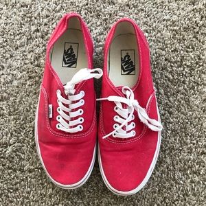 Vans size 9.5
